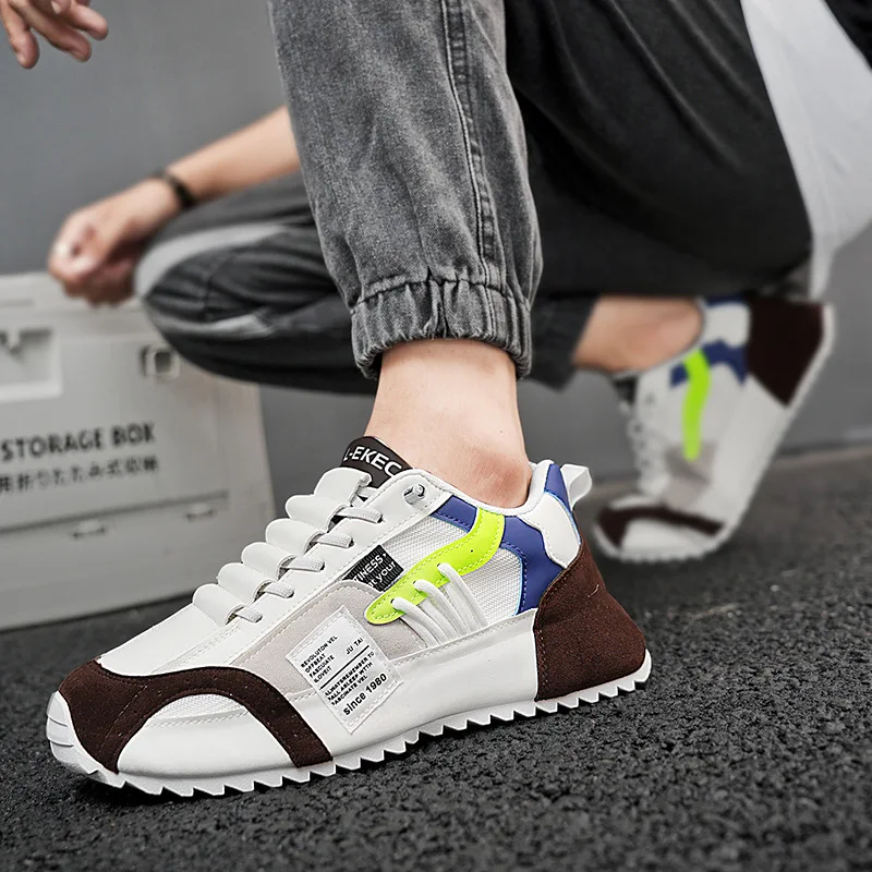 New Stylish Branded Casual Sneakers Men\'s Trainer Original Trendy Platform Shoes 47 Man Outdoor Breathable Jogging Running Shoes