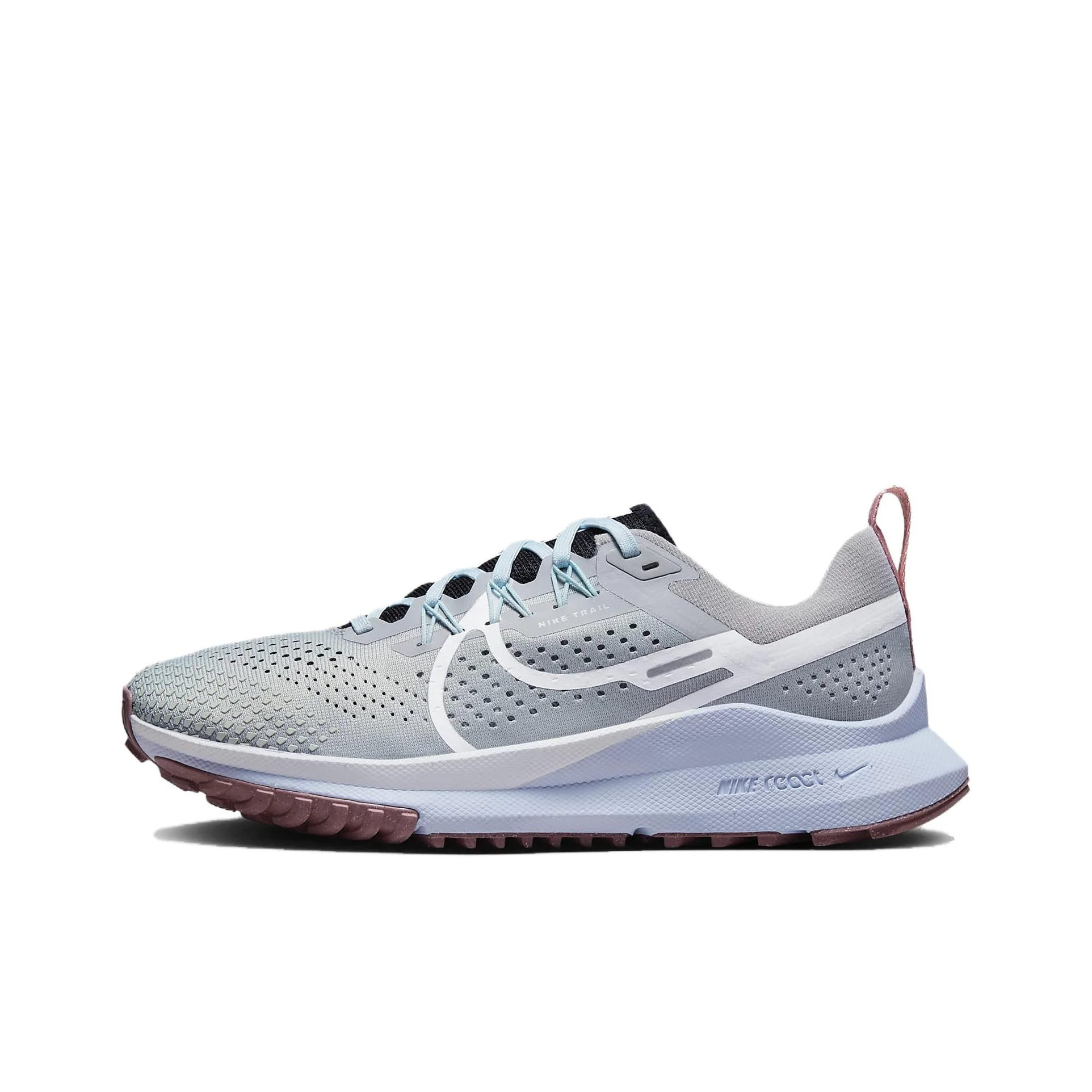 Nike Pegasus Trail 4 Running Shoes Women's Low Top Gray White DJ6159-005