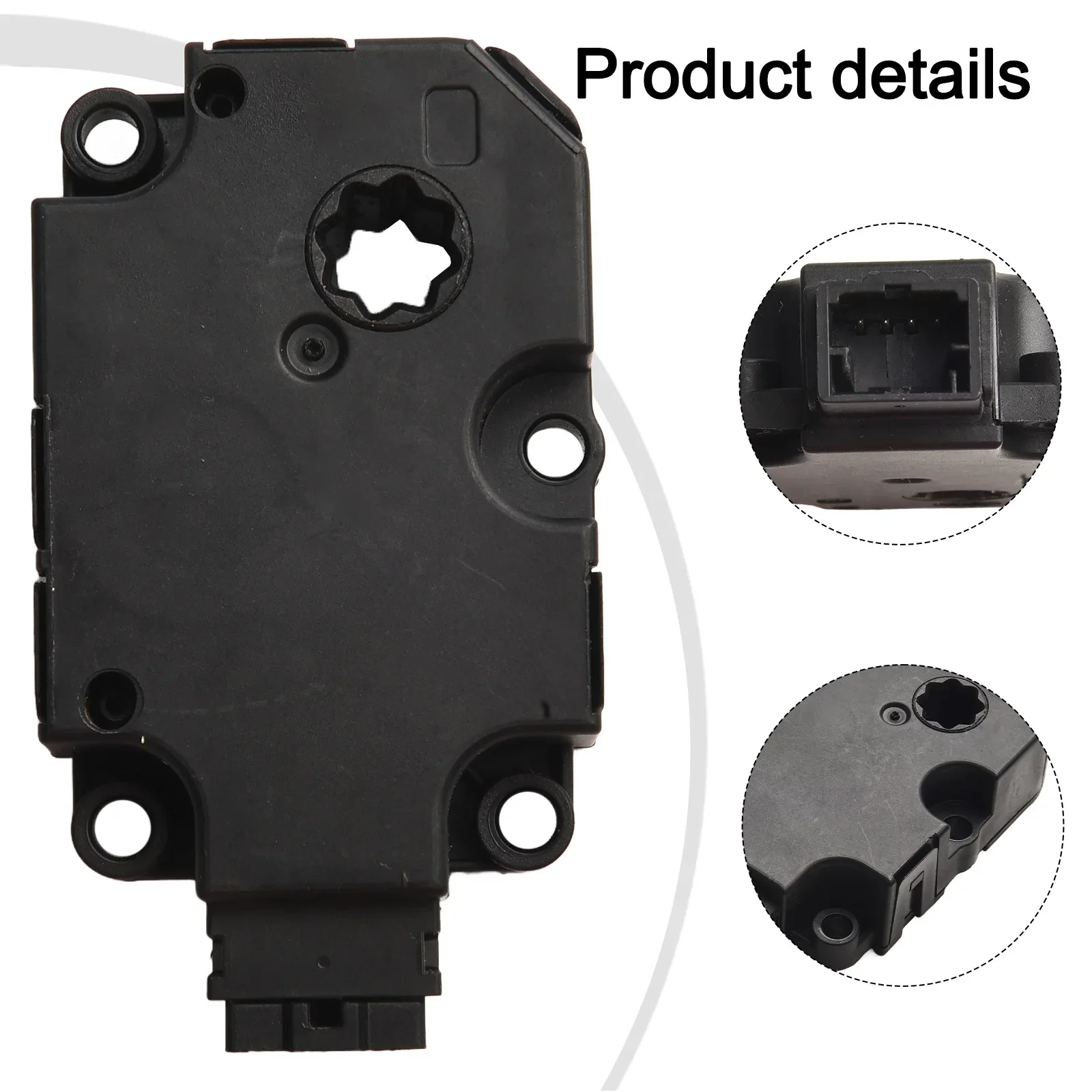 

1pcs Black Abs OEM Number 4M0820511A Air Condition Heater Box Motor For A5 For A6 Direct Replacement Car Accessories