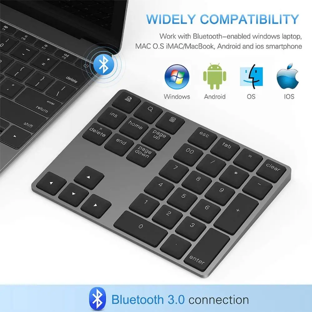 Customized Professional Digital Keyboard BT Keyboard Numpad Number Keypad Keyboard
