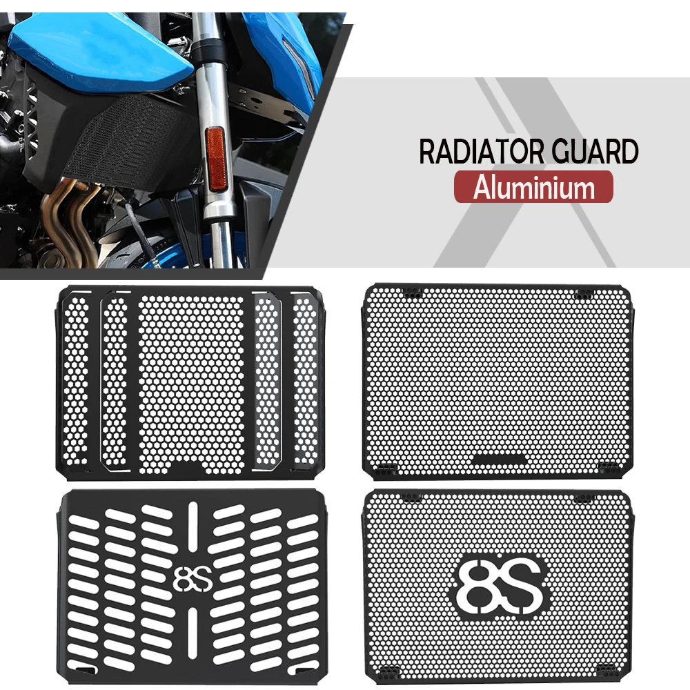 

Motorcycle Accessories Radiator Grille Guard Protector Cover FOR SUZUKI GSX-8S GSX8S 2023 2024 2025 2026 2027 GSX8R GSX 8R