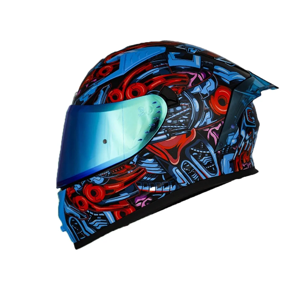 

2024 New High Quality Motorcycle Helmet Riding Breathable Crash Water Proof Dirt Bike Racing