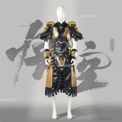 Black Myth: Wukong Cosplay Golden Armor the Destined One Cosplay Costume Mask Game Roleplay Halloween Party Outfit Clothes