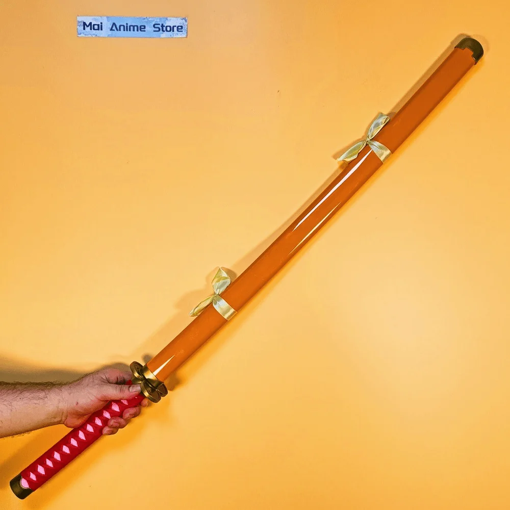 Katana Roronoa Zoro 40 cali, katana japońska w naturalnym rozmiarze, oryginalny miecz Kikunojo, rekwizyt do cosplay anime, nóż ninja, nieostrzałka, zabawka, prezent
