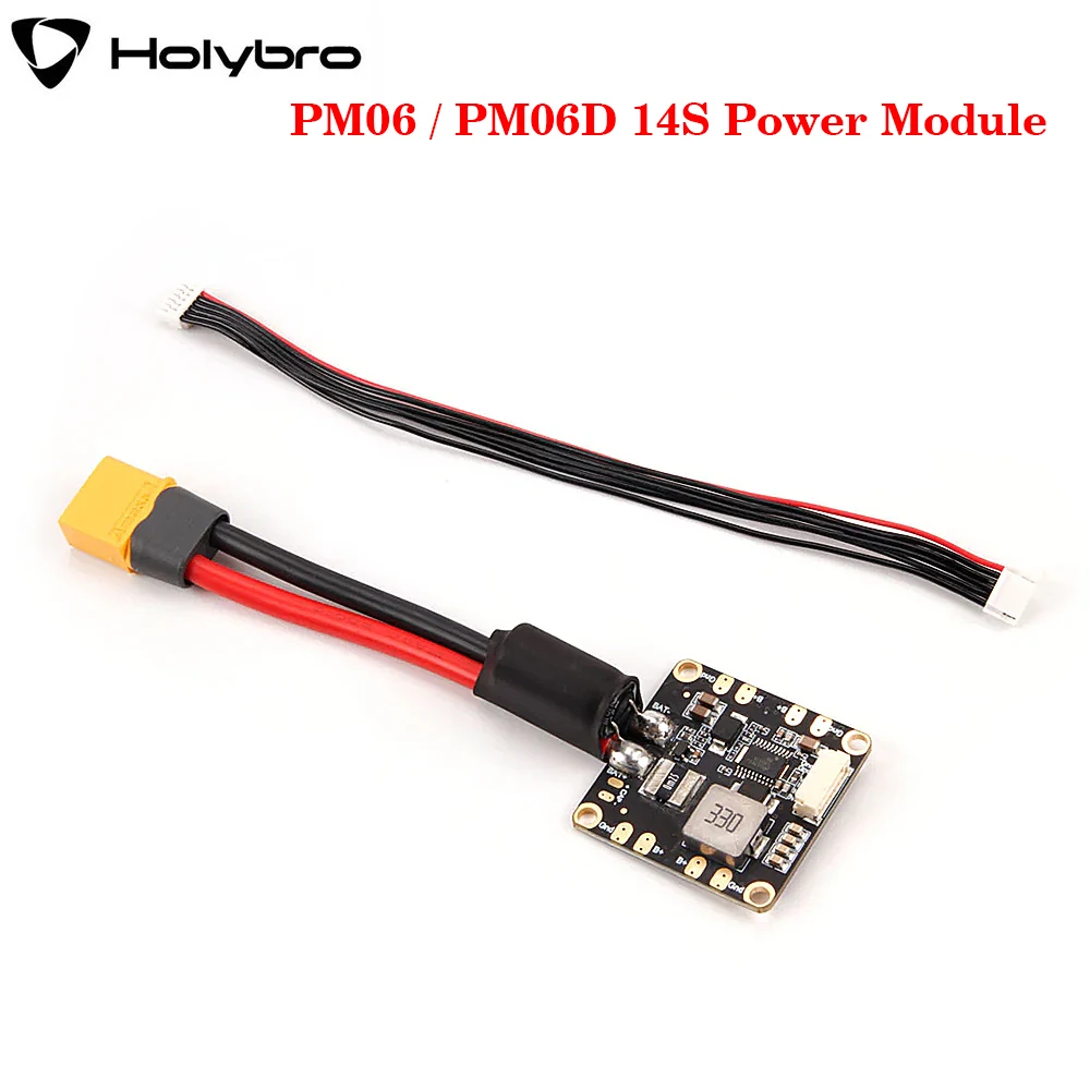 Holybro PM06/ PM06D 14S Power Module 2-14S Current Rating 70A Compatible PX4 & Ardupilot/ Pixhawk 5X & 6X for RC FPV Drone