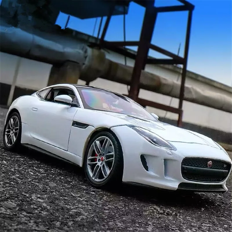 

Welly 1:24 JAGUAR F-Type Coupe Alloy Sports Car Model Simulation Diecast Metal Vehicles Car Model Collection Childrens Toy Gifts