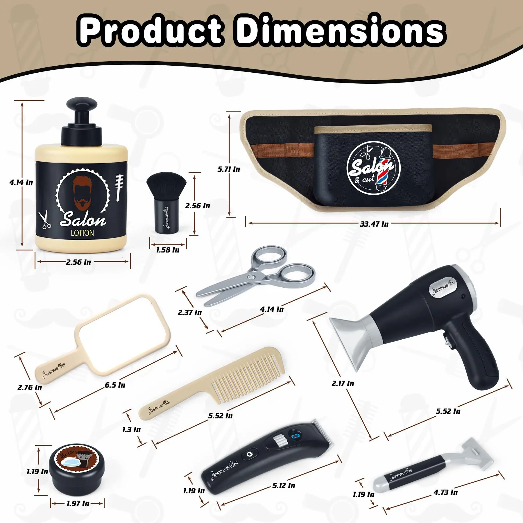 مجموعة ألعاب محاكاة تصفيف الشعر للأطفال، منزل لعب إبداعي للأولاد والبنات، تصفيف شعر مضحك متعدد الوظائف، تصفيف الشعر