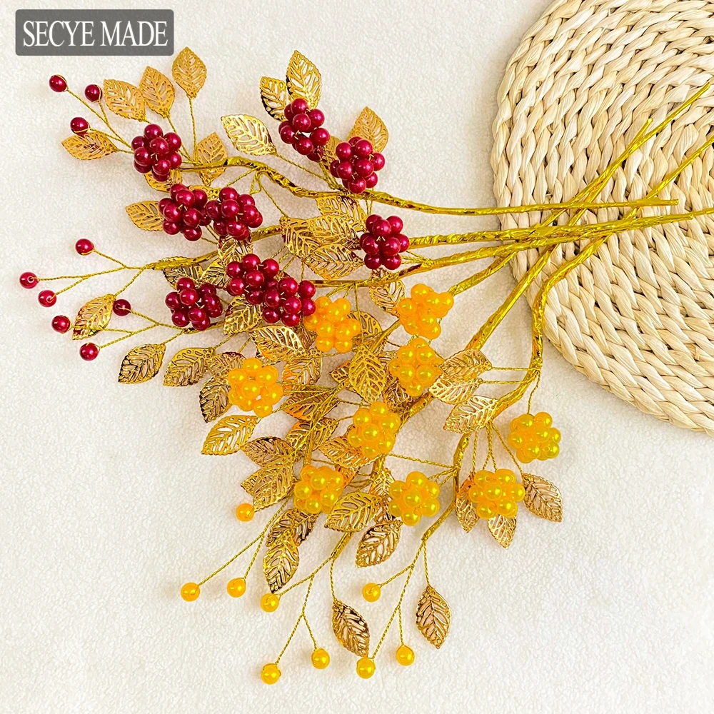 

Artificial Berry Wealth Fruit Material Pack for Housewarming Party Blessing Gifts Hobbies Handmade Materials Decor for Home K103