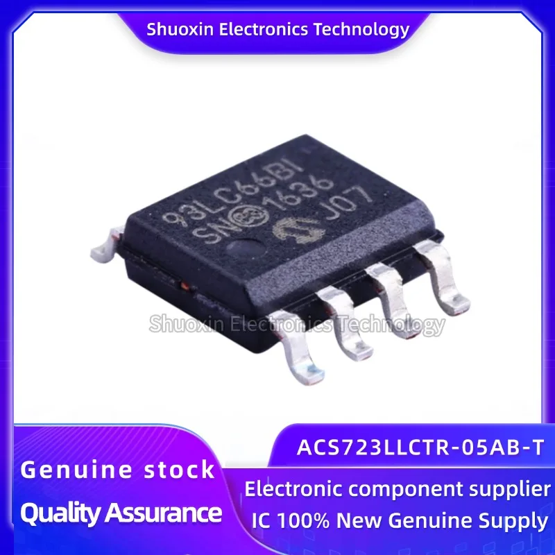 

10 Pieces 100% New Acs723Llctr-05Ab-T Soic-8 Package 5A Current Sensor Chip