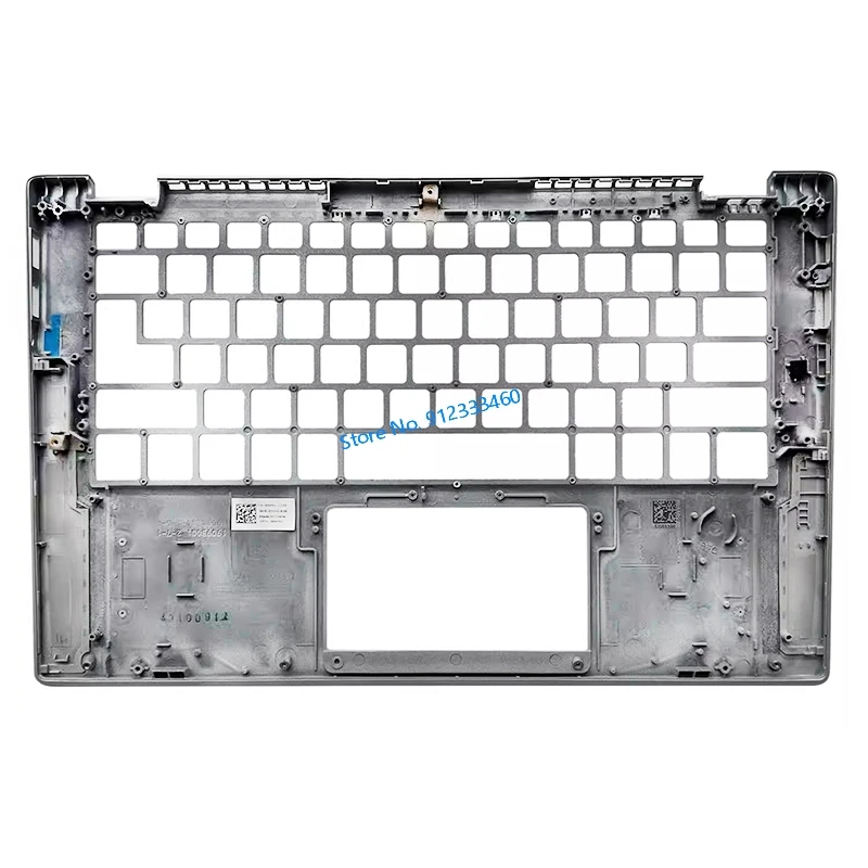 Nova tampa traseira para dell inspiron 14 7000 7490 série portátil lcd capa superior traseira apoio para as mãos caso base inferior superior a c d capa prata