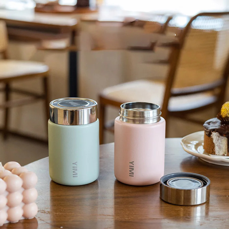 Kompakter Mini-Isolierbecher mit hohem Farbwert, leichter Outdoor-Tragebecher, Büro-316-Liner-Trinkbecher