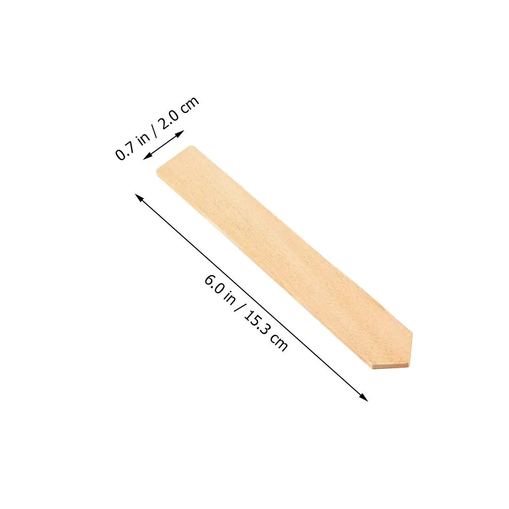 

50pcs Wooden Plant Labels Blank Garden Tabs For Outdoor Plants Flower Identifying Boards Plant Markers Tree Tags Succulent