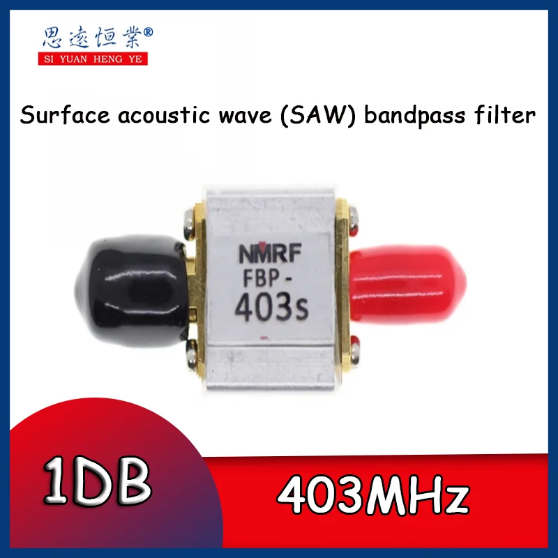 1PCS 403 MHZ surface acoustic wave (SAW) bandpass filter, 1DB bandwidth, 4MHz