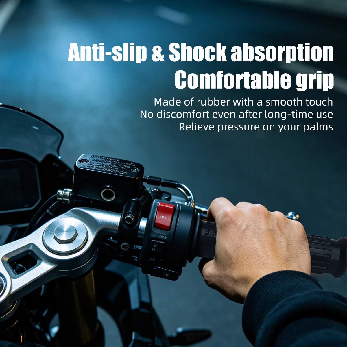 KEVANLY Universal Motorcycle Quick Draw Gas Handle Twist Handle Throttle Grips Anti-slip Motocross Dirt Bike Tuning Accessories