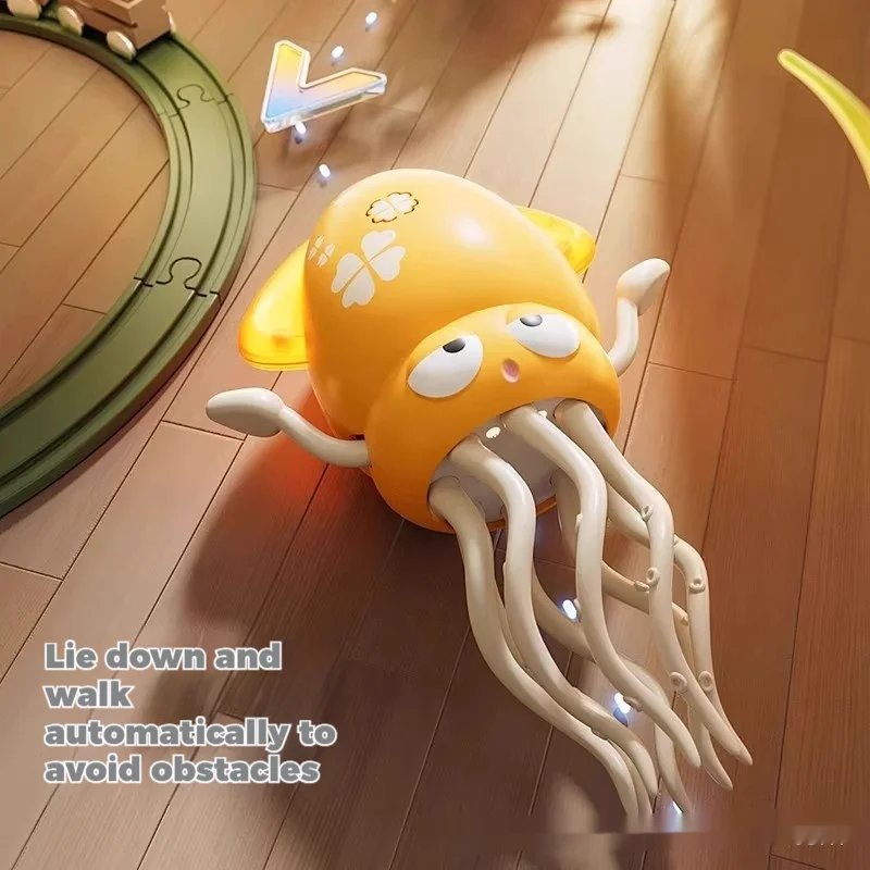 Dansend Octopus Speelgoed Elektrisch Wandelen Educatief Creativiteit Voor Jongens Baby Leren Lopen Mysterieuze Interactieve Kindergeschenken
