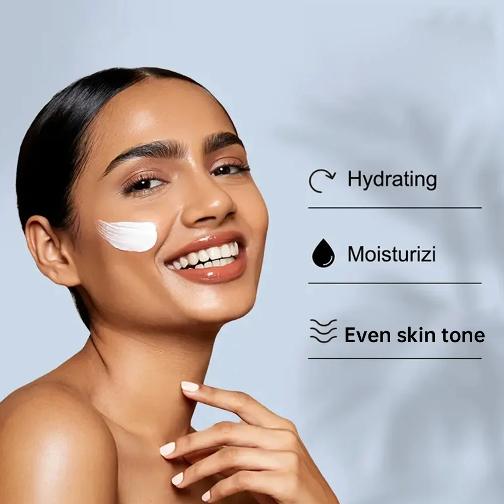 RDQCTQ فيتامين C وكريمة الكركم - مرطب للوجه مضاد للشيخوخة وتفتيح البقع الداكنة 40/70 جرام