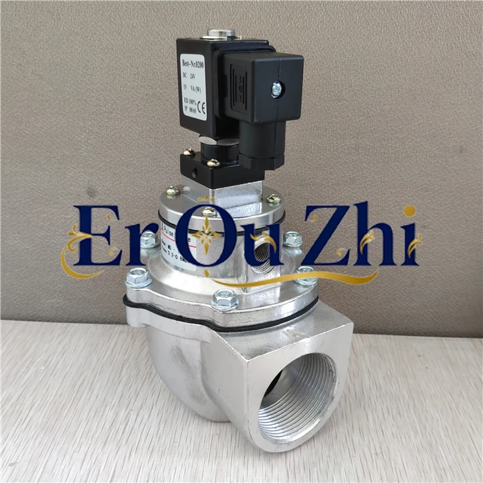Electromagnetic Pulse Valve MD120/125 MD140S Pulse Valve 6 Minutes 1 Inch 1.5 Inch Right Angle Pulse