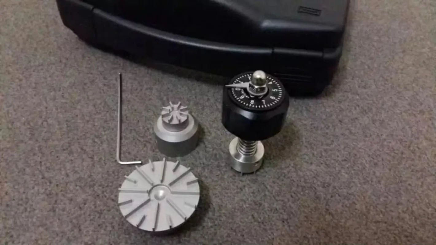 Apparecchio portatile per test di taglio a palette, set di tester per cesoie per palette per test del terreno