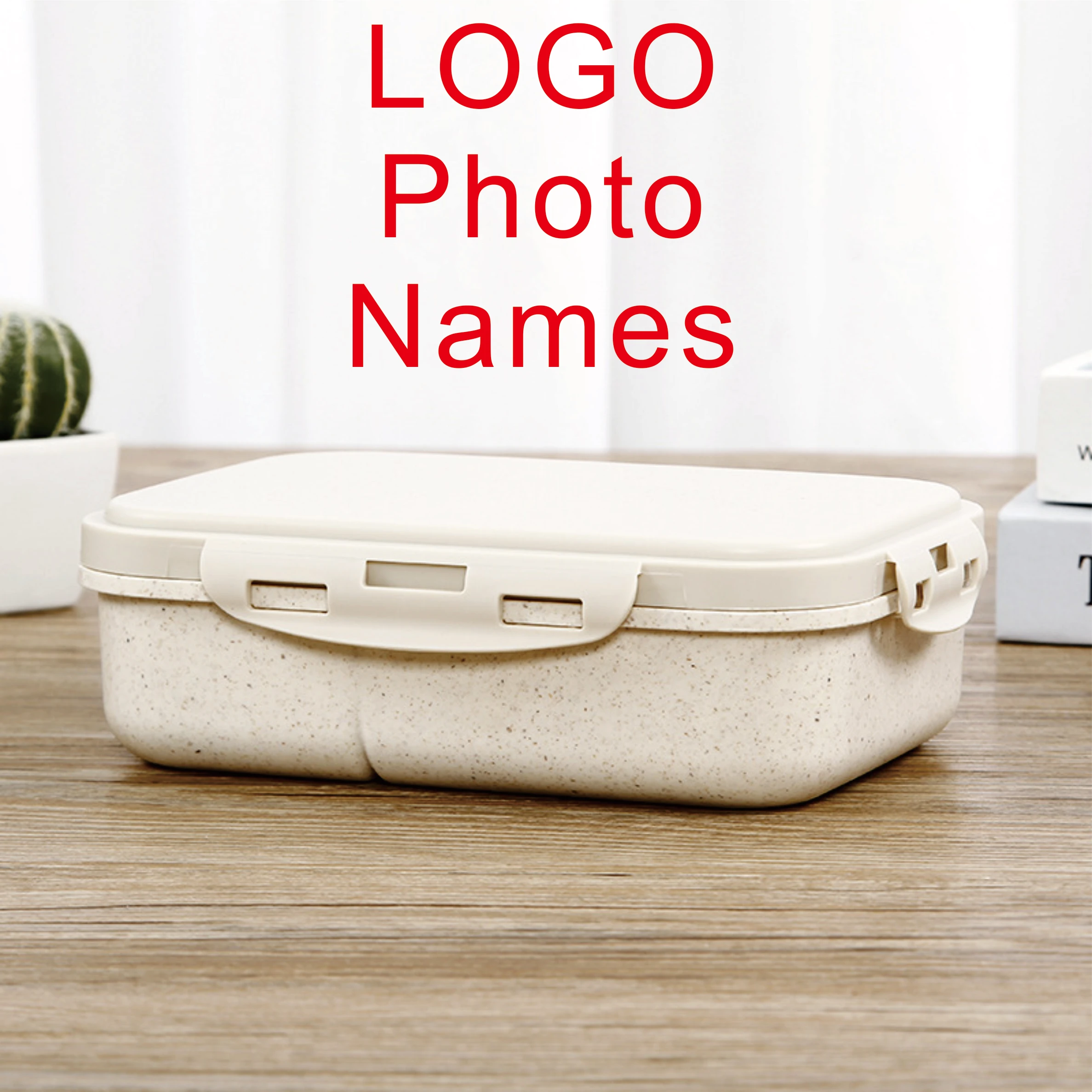 Snackbox Personalisierte Lunchbox für Kinder mit Namen, LOGO, Cartoon-Muster, Niedlichem Bild, Foto, inklusive Löffel und Gabel, aus Umweltfreundlichem Material, Geschenk – Detail 18