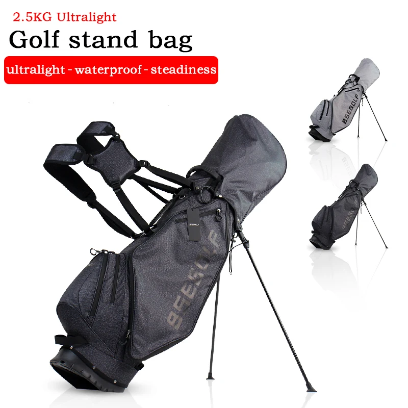 Ultraleichte Golf-Standbag, 5-Fach-Unterteilung Golfbag mit Doppel-Schultergurten, Verschleißfestes Wasserdichtes Nylon-Material – Detail 5