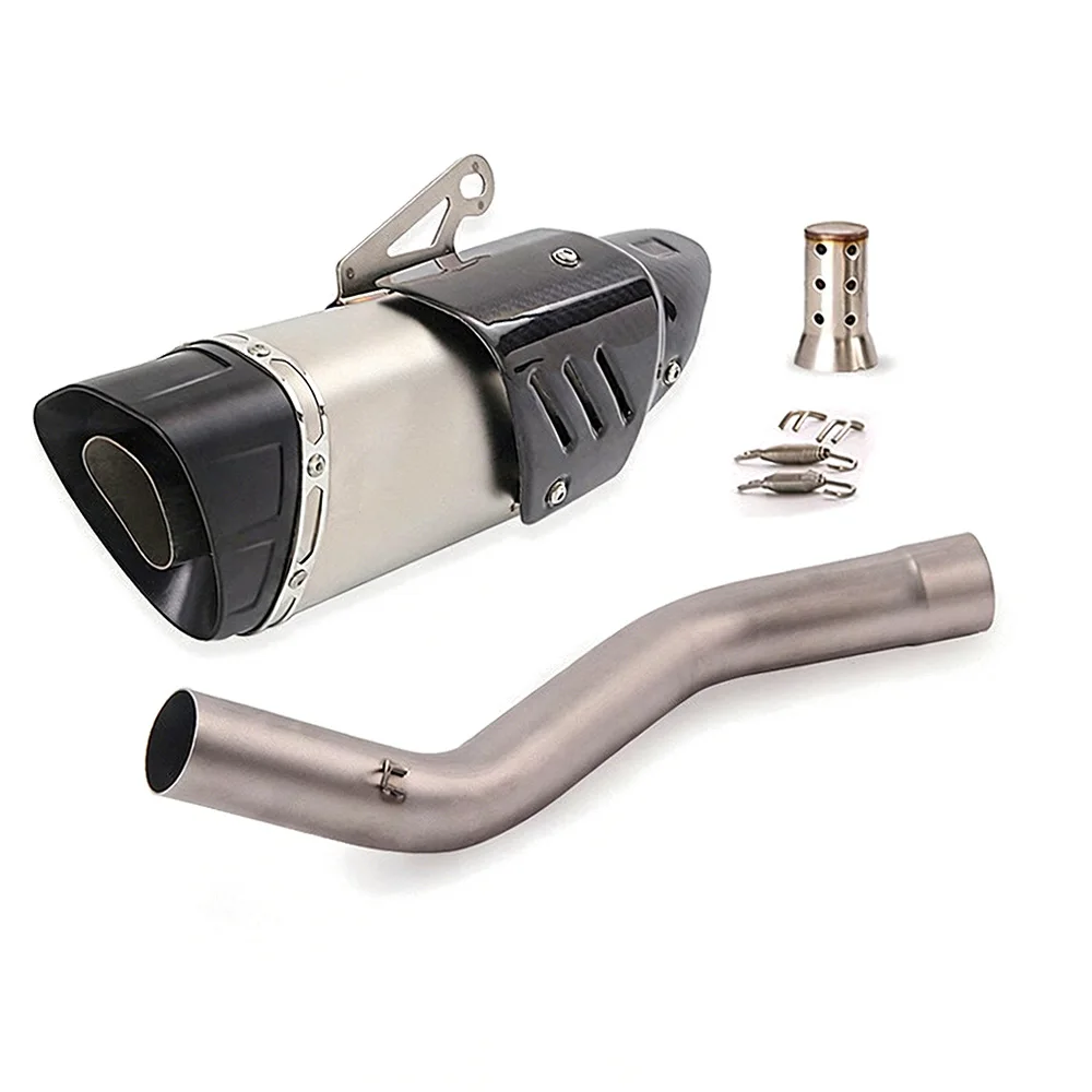 Auspuffanlagen für Kawasaki Ninja ZX6R ZX636 2009-2023 Auspuffrohr 51mm Schalldämpfer Schalldämpfer Slip-on Auspuffrohre – Detail 9