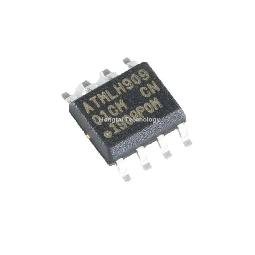 New original AT24C01C-SSHM-T screen printed 01CM SOP-8 I2C compatible serial memory chip
