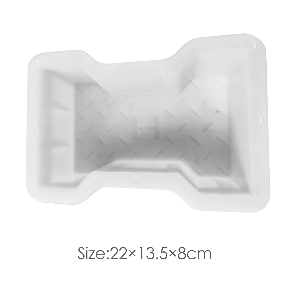 Reusable Garden Lawn Road Mold Path Maker DIY Manual Paving Stone Concrete Mould