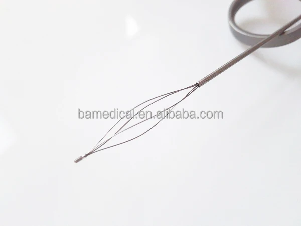 Surgical Urology Cystoscopy Stone Basket Forceps