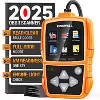 Foxwell NT201 OBD2 Scanner Code Reader for Cars and Trucks Check Engine Light Read and Clear Fault Codes Live Data Scanner