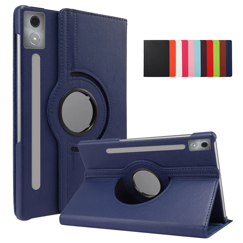 For Xiaoxin Pad Pro 12.7 2025 Case 360 Rotating PU Leather Stand Cover For Lenovo Xiaoxin Pad Pro 12 7 2025 Case tb373fu tb375fc