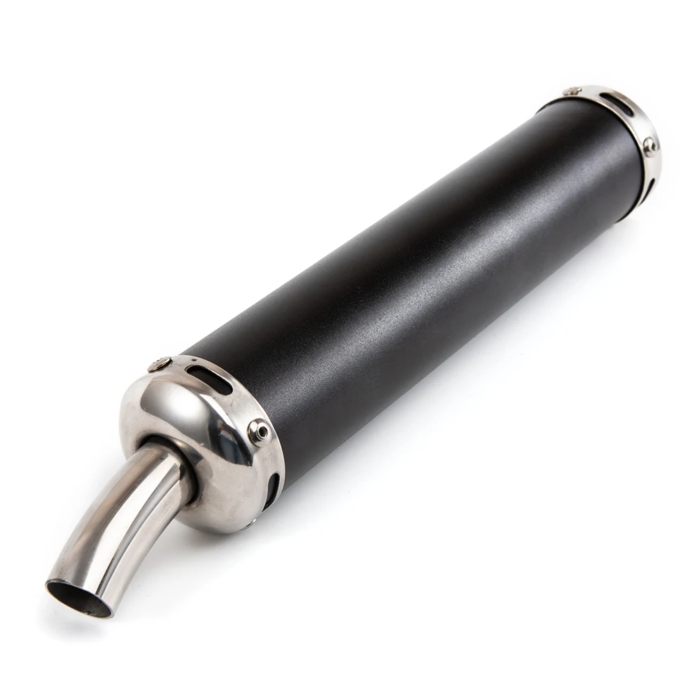 Universal Metal 22MM Motorcycle Racing Exhaust Muffler Silence Silencer 2 Stroke Motorcycle Exhaust Pipe Muffler