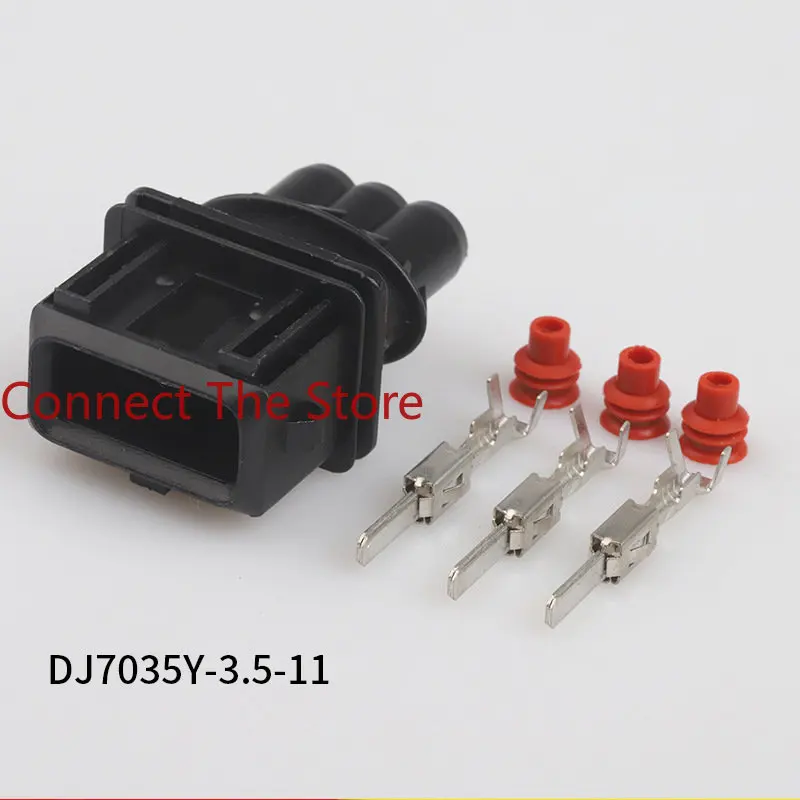 5PCS DJ7035Y-3.5-11-21 For Throttle Plug 3-pin Automotive Connector 282191-1