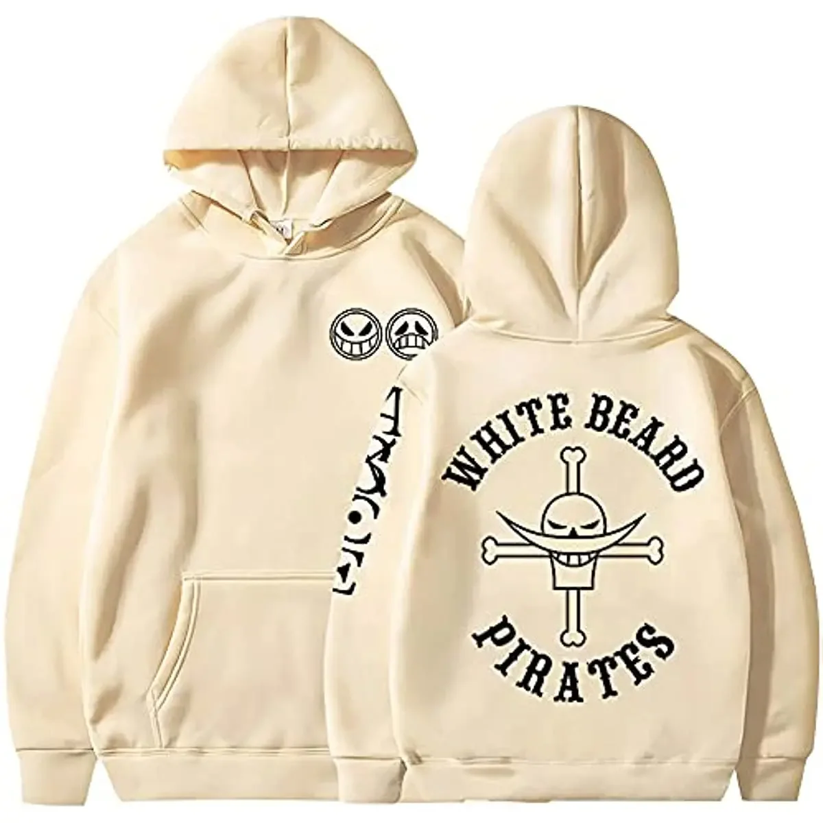 

Anime One Piece Hoodie Luffy Zoro Law Kid Sweatshirts Cozy Tops Sudadera Felpa Moletom Printing Quality The Print Does Not Fall