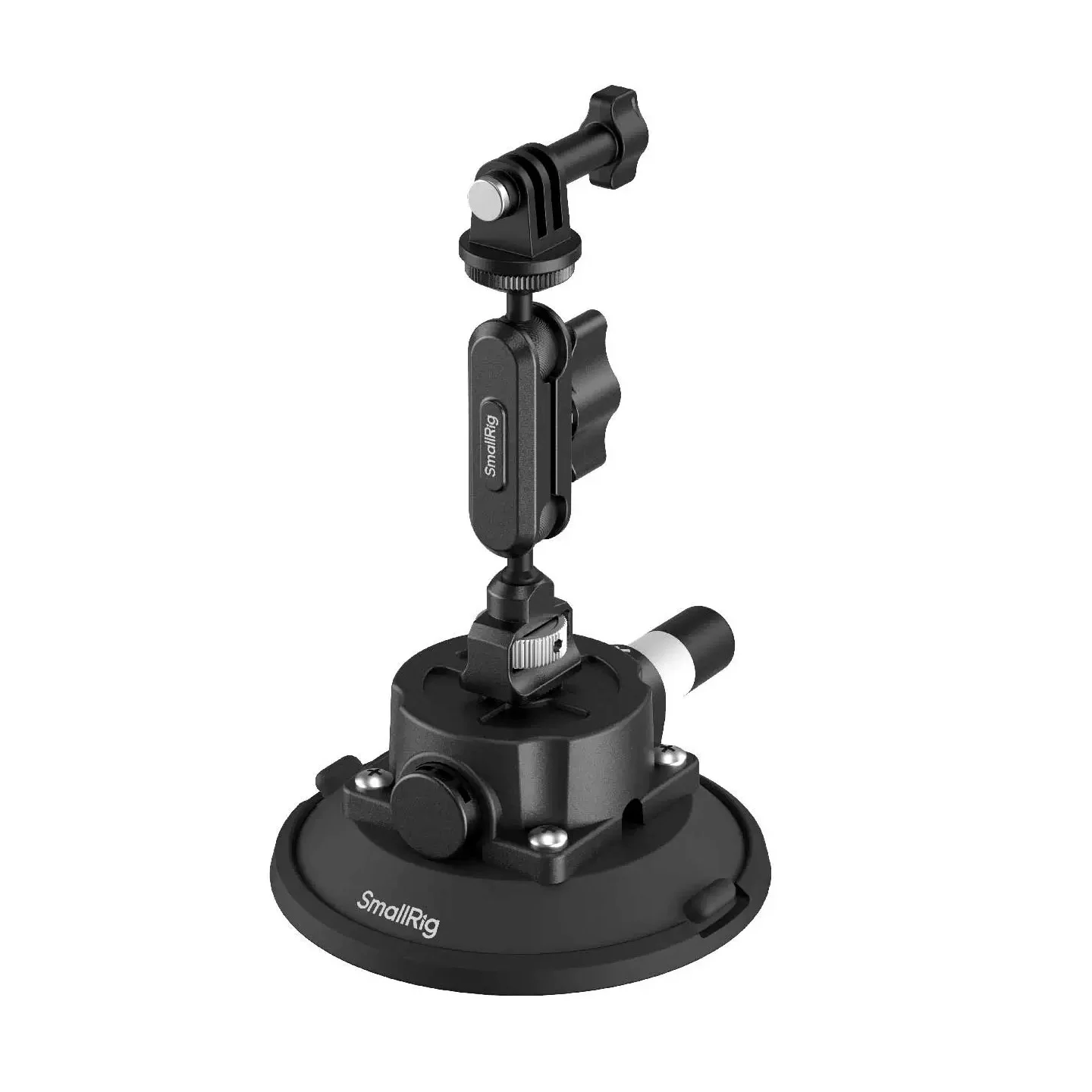 SmallRig Vacuum Car Suction Cup Mount 4.5‑Inch, for DJI Pocket4P/4/3, Mirrorless & Action Cameras, Insta360 Luna U