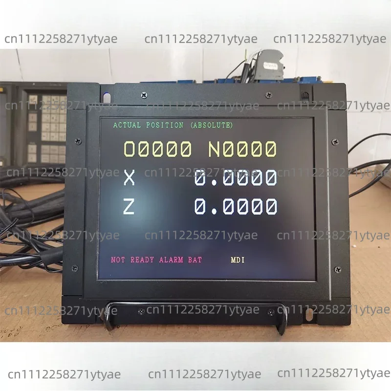 The New Industrial Monitor A61L-00001-0093 Replaces The Old 9-inch CRT Monitor With A Black Aluminum Case