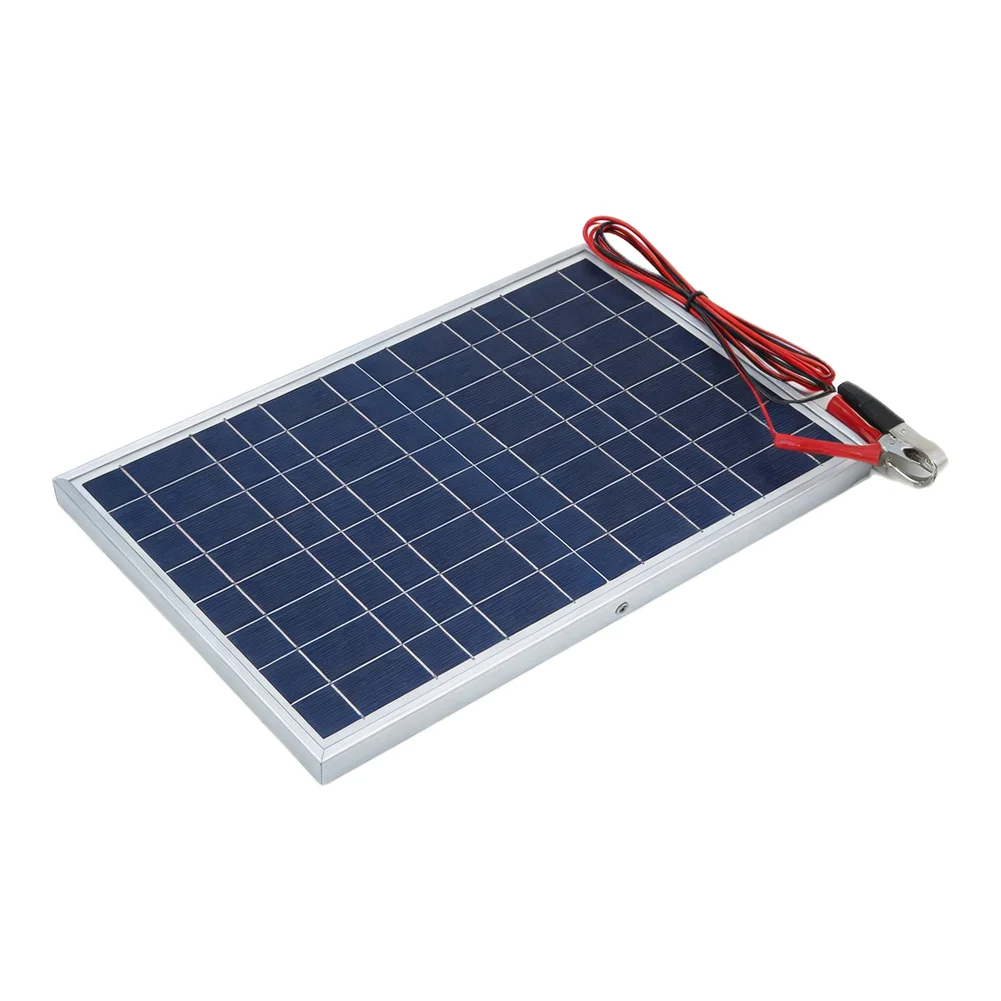 Polycrystalline 12V 30W Solar Panel System for RV Boating and Remote Home Applications with Efficient Energy Conversion
