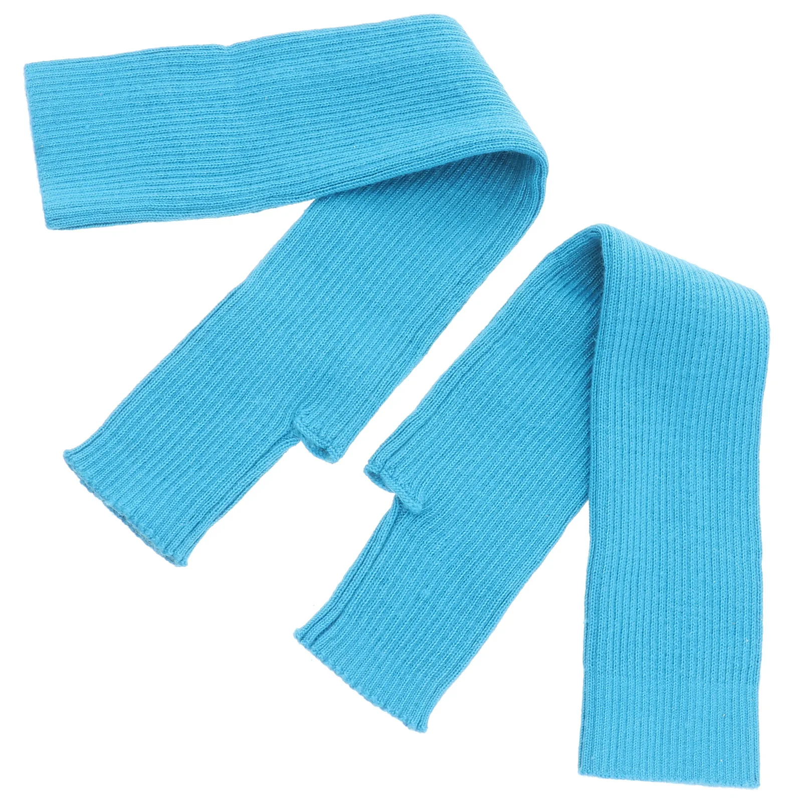 

1Pair Soft Elastic Winter Arm Warmers Thumb Hole Design for Jogging Bicycling Climbing Hiking Skiing Winter Arm Warmer