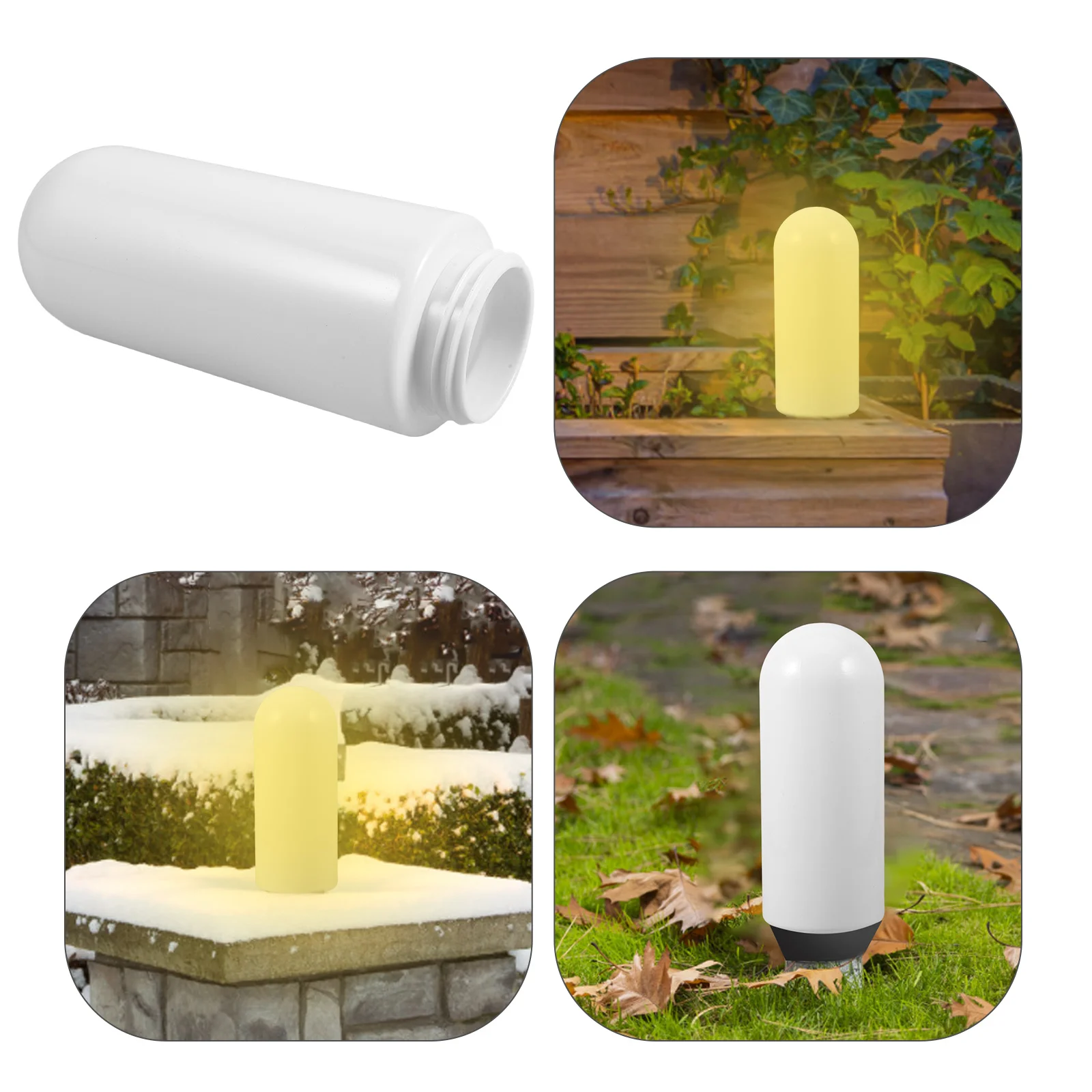 

Waterproof Acrylic Lampshade Outdoor Light Cover Replacement Garden Yard Porch Street Lamp Cover Patio Stand Light Shade