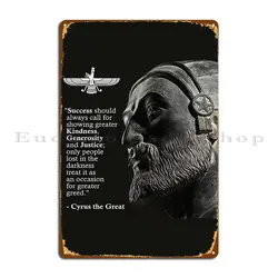 Cyrus The Great Metal Plaque Poster Garage Classic Customize Wall Custom Funny Tin Sign Poster