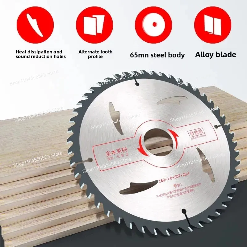 12 Inch Alloy Circular Saw Blade for Angle Grinder Table Saw, Wood Cutting, Renovation Grade Hardware Tool