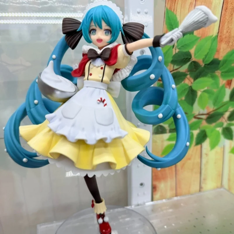 Oryginalna figurka akcji Sega Luminasta Hatsune Miku Christmas 2025, model anime, statuetka kolekcjonerska, ozdoba dekoracyjna, prezent świąteczny.
