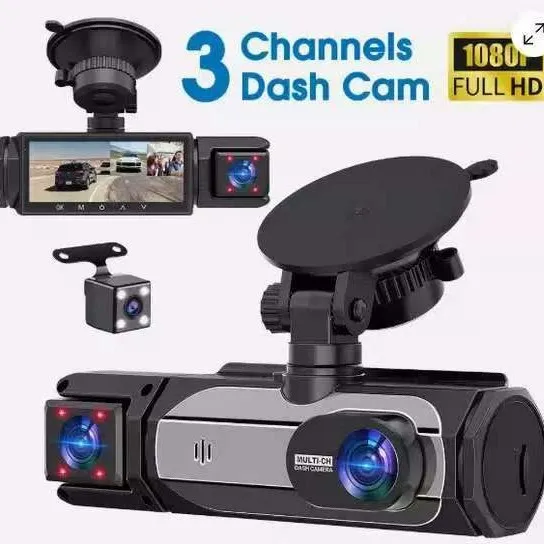 3 Channel 1080P Dash Cam, 3.16