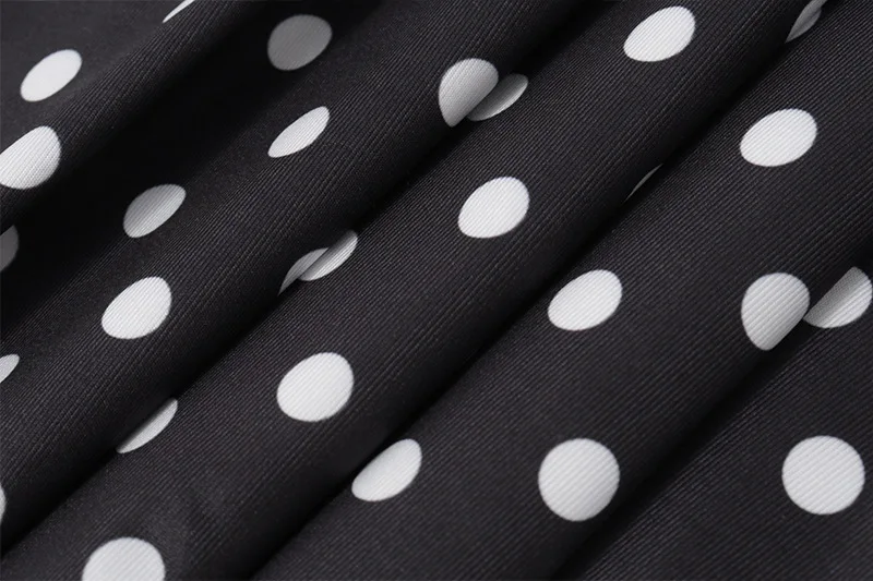 Sexy Neckholder-Kleid mit Polka-Dot-Print für Damen, elegantes Partykleid, schmal geschnitten, rückenfrei, ärmellos, Minikleid, Sommer-Urlaubsoutfits – Detail 33