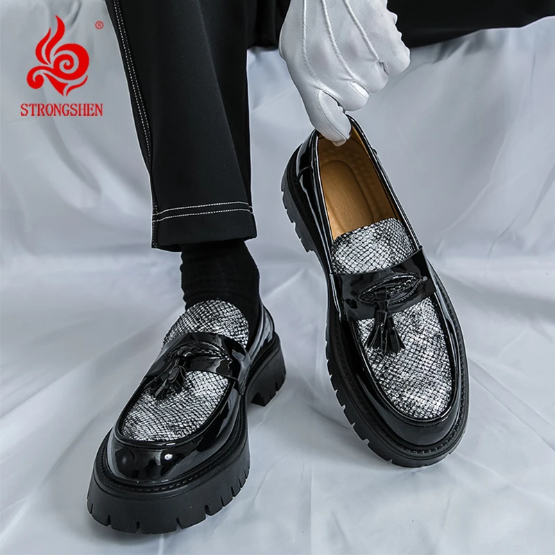 

Модные мужские модельные туфли-оксфорды, деловые офисные кожаные туфли, нескользящие элегантные мужские повседневные модельные туфли, размер 38-46