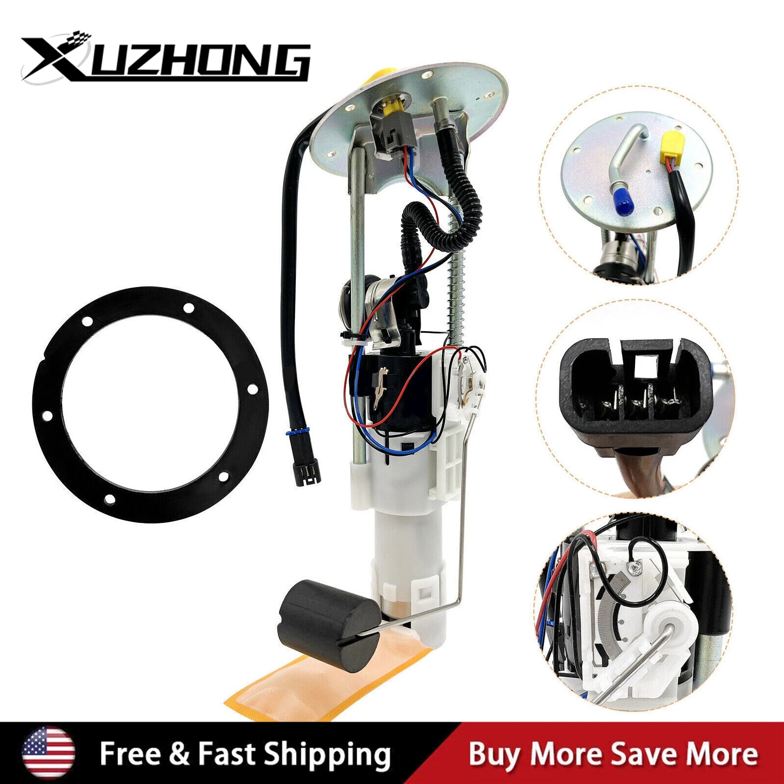 

6 Bolt Fuel Pump Assembly 22520437 For 05-07 Polaris Sportsman 700 EFI 800 EFI