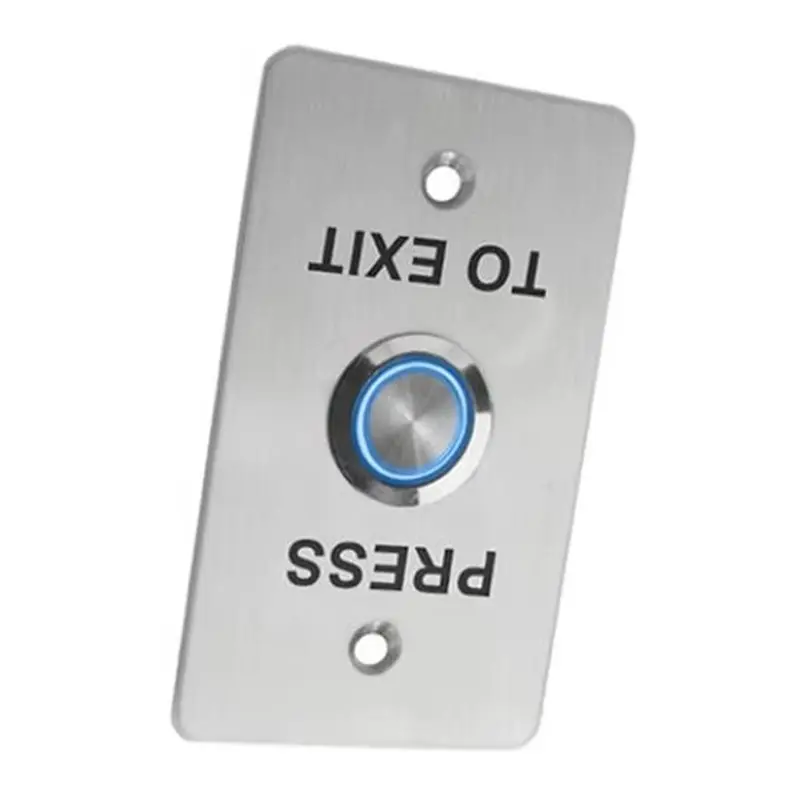 B50B-Waterproof Illuminated Access Control Switch (NO/NC) - Suitable For Electronic Locks And Gate Control