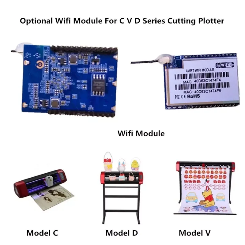 Imagem -06 - Módulo Wi-fi Opcional para Skycut Cutting Plotter c v Série d