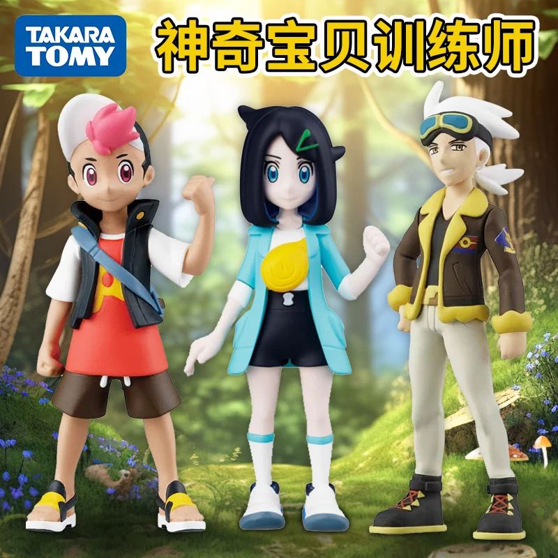 takara-tomy-tomica-pokemon-bolso-monstros-colecao-treinador-colecao-cinza-ketchum-personagem-brinquedo-mini-resina-anime-figura