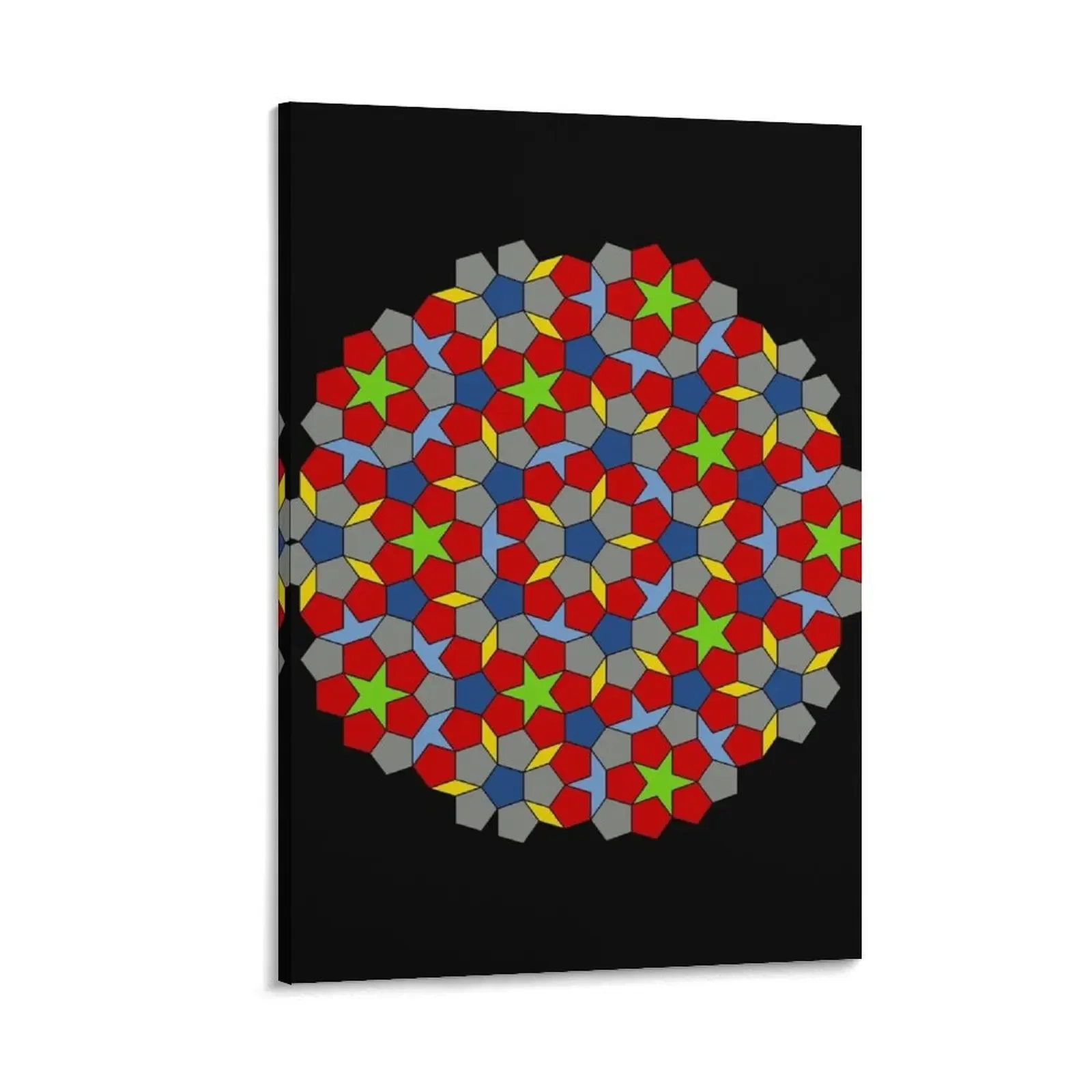 

Penrose Tile P1 Geometric Pattern Canvas Painting room decorations for girls home decor home decoration luxury