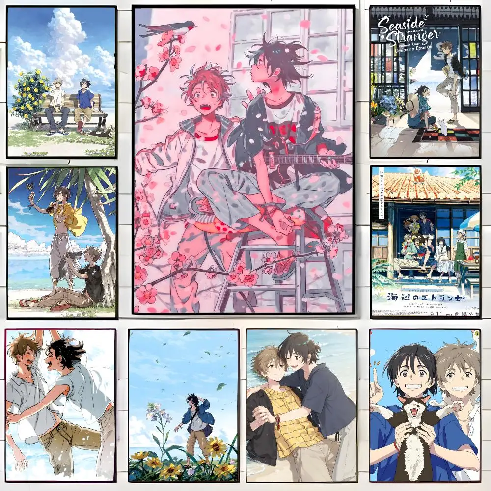 Gentle Manga S-Stranger by the Shore Poster Wall Art Print Decorative Mural Home Decor Gift Unframed